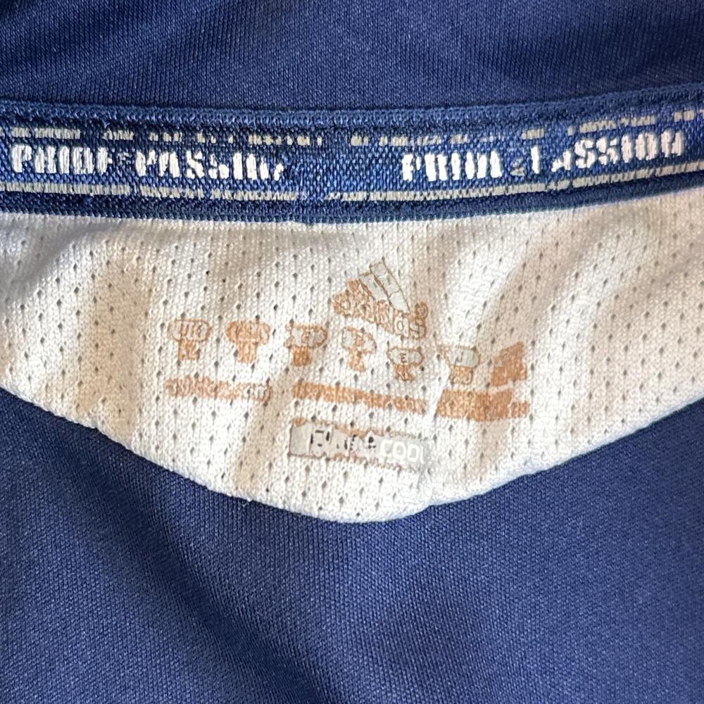 Y2K Adidas MLS 2010-2011 Blue New England Revolution Soccer Jersey Size L - Picture 3 of 8